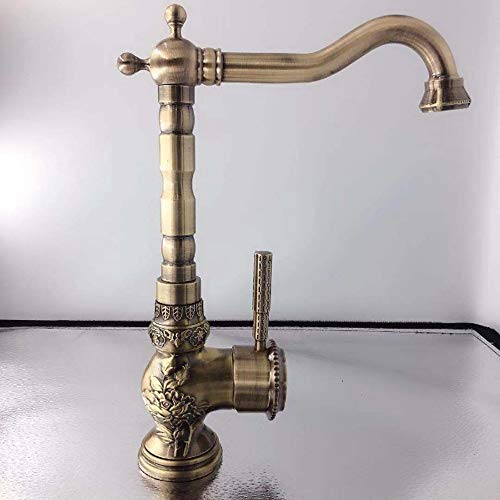 Grifo de lavabo del mostrador que recupera el encanto retro