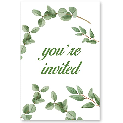 Watercolor Baby Farm Animals Baby Shower Party Invitations With Envelopes Set Of 20 Farm Baby Shower Party Invites For Baby Girls Boys #TOP1