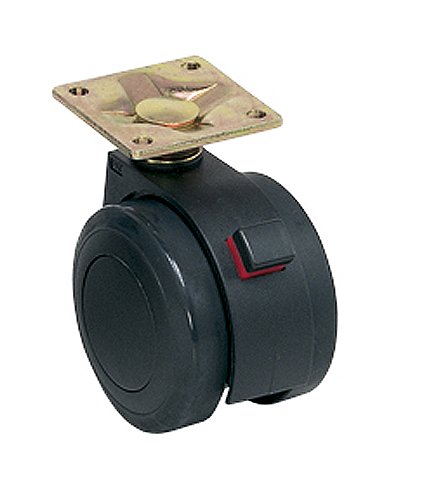 Roulette Lampe 133288 Fpu55p pour déplacer le mobilier de bureau et établis sans effort