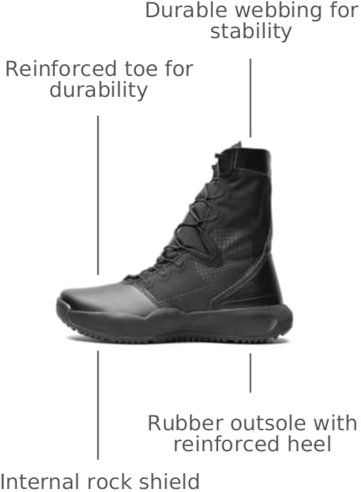 Amazon.com: Nike SFB B1 Tactical Boots (DX2117-001, Black/Black