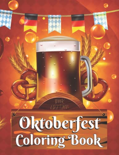 Oktoberfest Coloring Book: Beer Festival & Travelling Funfair Activity Book