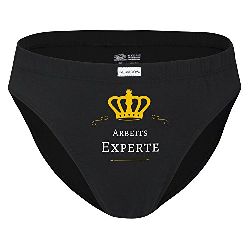 Multifanshop Slip Work Expert for Men Size S to XXL Black black Size:L