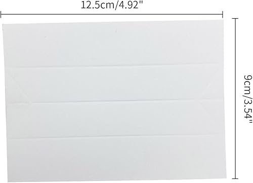 Miniatura 6 de unahtinr Herramientas gemológicas de la identificación gemológica de la bandeja de clasificación del papel de clasificación del color 4C de la