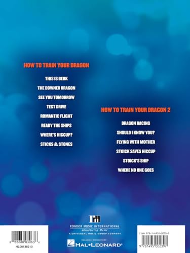 How to Train Your Dragon - Motion Picture Soundtrack Music | Piano Solo Songbook for Keyboard | 14 Oscar-Nominated John Powell Piano Arrangements from Dreamworks Movies | Celtic-Inspired - Image 2