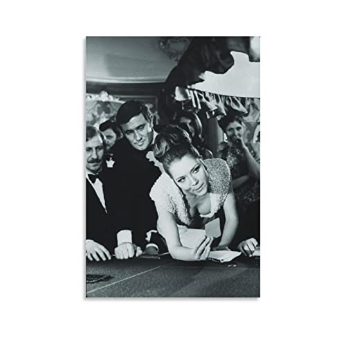 Poster Diana Rigg pour habiller un mur vide tableau toile 30x50cm sans cadre séjour