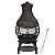 BALI OUTDOORS Wood Burning Fire Pits Chimenea Outdoor Fireplace Wooden Firepit, Brown-Black