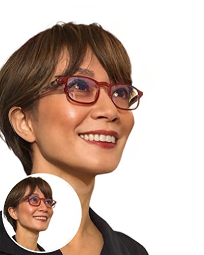 Image of Blue Light Blocking Glasses Square Lightweight Frame Computer /Reading /Gaming /TV /Phones glasses Women Men