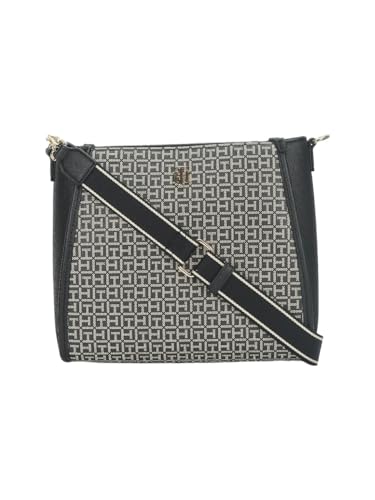 Logo Grey Polyurethane Handbag