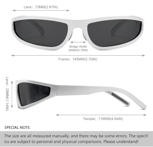 Image of LIXX Polarized Wrap Around Sunglasses for Men Women Simple, Lightweight and Comfortable TR90 Frames UV400 Fashion Glasses