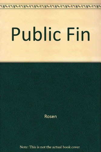 Public Finance (Irwin Publications in Economics) 0256058083 Book Cover