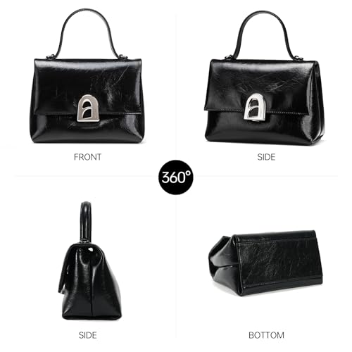LA FESTIN Leather Small Handbag for Women, Mini Crossbody Purse & Shoulder Bag3