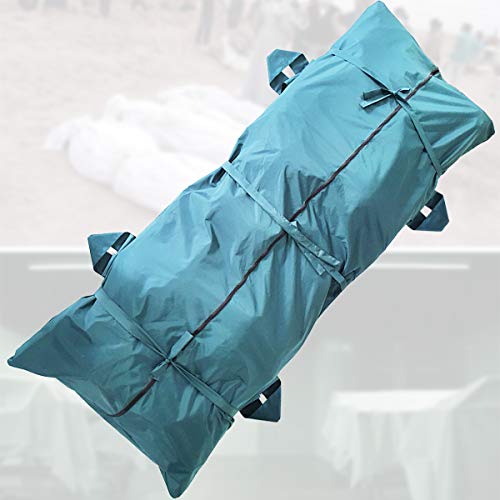 ASEOK Sacchi per Cadaveri?Borsa per il Corpo?Borsa per il Corpo Impermeabile, Adatta per Ospedale, Funerali, Caccia, Deposito e Movimentazione di Oggetti di Grandi Dimensioni,Isolamento(verde scuro)