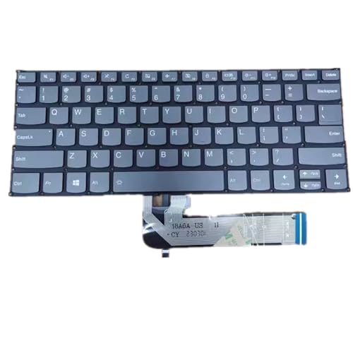 Clavier Lenovo Yoga 530-14IKB 530-14ARR version US pour télétravail noir