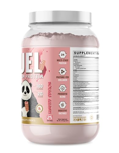 Image of Underground Bio Labs Whey Protein, 2.5 lb, Strawberry Ice Cream Crumble
