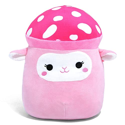 Squishmallow Elsa peluche doudou agneau champignon Food Squad 20cm