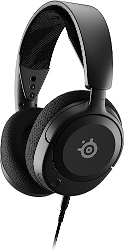 undefined SteelSeries ゲーミングヘッドセット ヘッドホンArctis Nova 1 軽量 有線 密閉型 PC PS5 PS4 Switch 対応 双方向マイク ノイズキャンセリング 空間オーディオ Hi-Fiサウンド 調整可能 61606 ブラック の商品画像 16