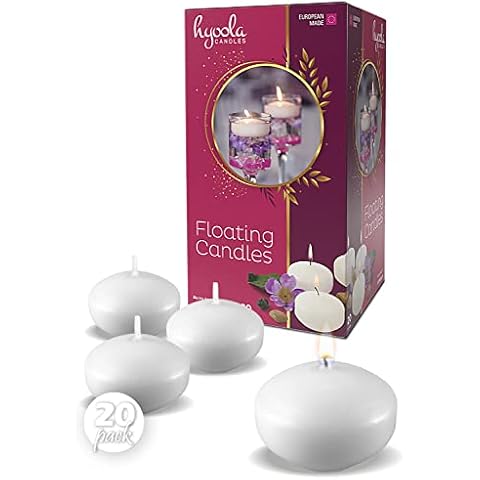 Hyoola Velas Flotantes Agua Premium Blanco Cover