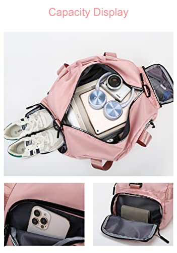 Dajingkj Bolsa esportiva para mulheres e homens, academia, seca, molhada, separada, com compartiment