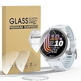 Diruite 4 Pezzi Pellicola Vetro per Garmin Forerunner 70/170/170 Music