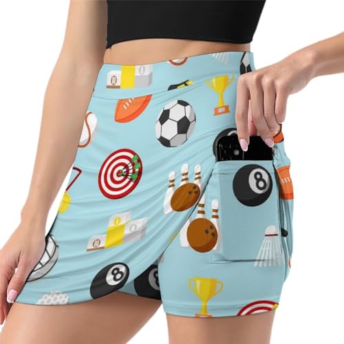 Jupe short de golf et tennis élégante pour vos journées actives d'été