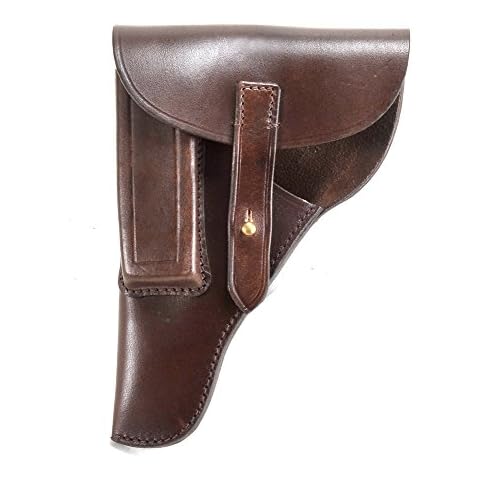 World War Supply Left Hand Brown Leather PPK Mauser HSc Holster Cover