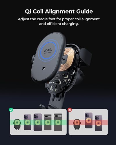 iOttie Auto Sense 2 Dash & Windshield Car Mount with 10W Wireless Charging — view 4