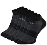 Kappa 6 Paar SNEAKER-Sportsocken mit Mesh-Strick in schwarz, Gr. 43-46, 2177