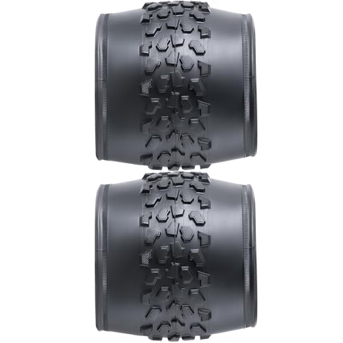 MetersGod 2本,26x2.0 自転車タイヤ,耐久性がある 折りたたみ 26インチ 50-559 26x2.0 マウンテンバイクタイヤ,マウンテンバイク クルージングバイク用のリプレイスメントタイヤ,クリンチャータイプ,MGW011