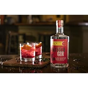 Anfield Gin 70cl – The Handmade Gin Company – Premium Craft Gin with orange, elderflower and liquorice – 40% ABV