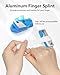 TAROYQASUL Pinky Finger Splint Kids, 2PCS Trigger Finger Splint for thumb Arthritis Broken Fingers Knuckle Immobilizationm, Finger Braces Joint Stabilizer