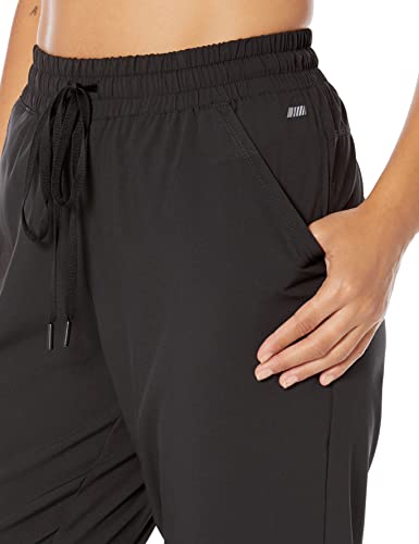 Amazon Essentials Women's Studio Woven Stretch Ankle Pant, Black, X-Large #TOP3