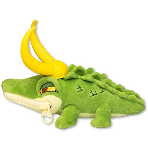 Qmx Quantum Mechanix - Marvel - Alligator Loki Zippermouth Plush #TOP2