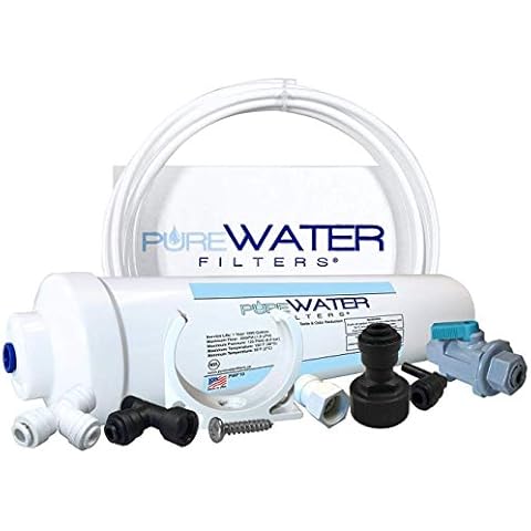 Inline Filter Kit Compatible with Keurig K4000 Cafe System Direct Water Line Plumbable Single Serve Brewer Cover