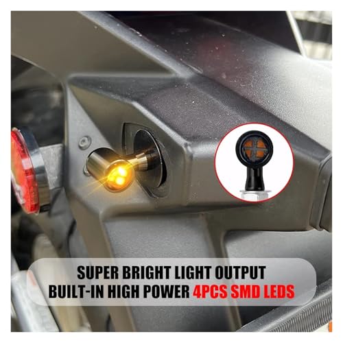 Clignotants de moto LED universels pour réparer une signalisation faible