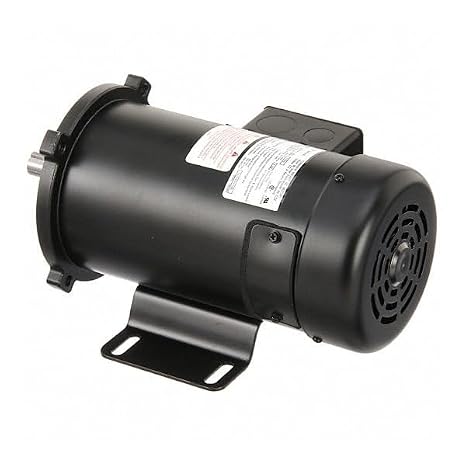 Permanent Magnet Motor, 1/2 HP, 1,725 Nameplate RPM, 56C Frame, Face/Base Mounting, 90V DC - 1 Each
