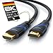 Produktbild CSL - 8k HDMI Kabel 2.1-5m - 4k@120Hz 8k@60Hz - UHD II - Ultra High Speed Ethernet 48Gbps - HDMI 2.1 16k / 2.0 4k - HDR 10+ eARC 3D VRR HDCP 2.2&2.3 - Gaming TV PS5 Xbox