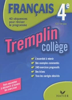 Paperback Tremplin Collège : Français 4ème, 13/14 ans Book