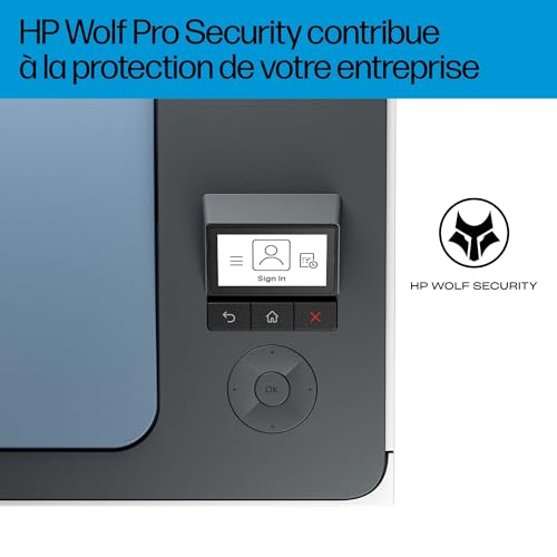 HP Color LaserJet Pro 3202dn, 8D7L0A, Imprimante fonction unique A4, Impression recto verso automatique, 25 ppm en noir et blanc et couleur, USB Host, Ethernet, Impression uniquement, HP Smart, Bleu