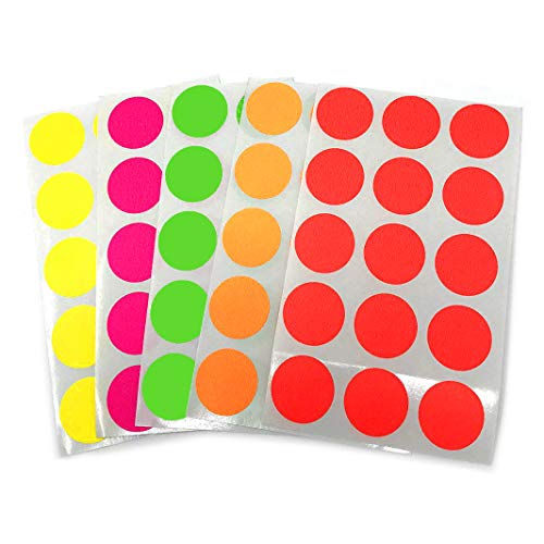 color coding dot stickers