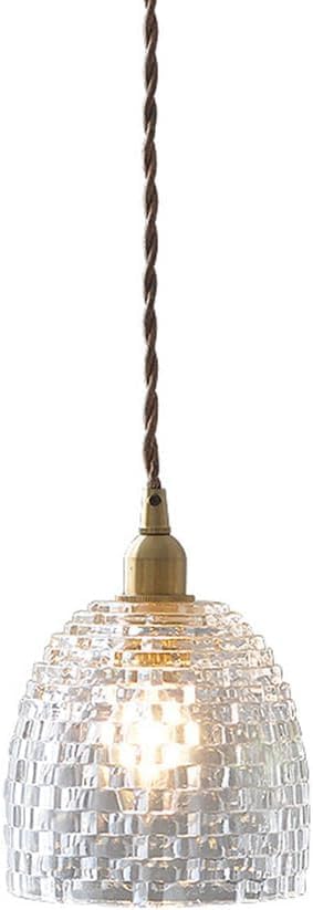 Suspension moderne en verre luminaire suspendu de ferme pour salle à manger et cuisine