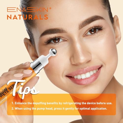 Under Eye Serum for Puffiness 5% Caffeine Eye Serum Reducing Eye Bags and Dark Circles, Under Eye Treatment for Anti-Age Eye Wrinkles Fine Lines Cream for Late Nights, Overtime - Thumbnail 3