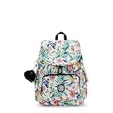 Kipling Mochila feminina City Pack pequena Prt2, mochila leve e versátil, durável e resistente à água, Coquetel floral, 10.75''L x 13.25''H x 7.5''D, Kipling Mochila feminina City Pack S Prt2