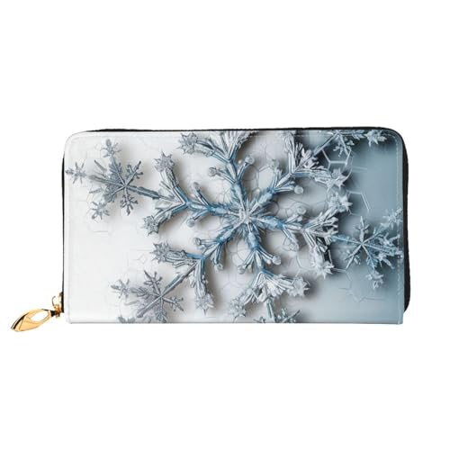 Portefeuille transparent flocon de neige pour femme qui cherchent de l'espace