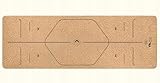 Kork Yogamatte rutschfest mit Design – 5 mm dick – umweltfreundlich & komfortabel –...