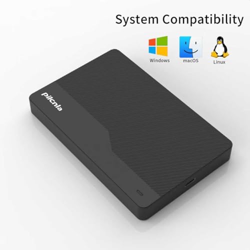 Image of Ultra Slim Portable External Hard Drive USB3.0 HDD Storage for Xbox,PS4 /5,PC,Desktop,Laptop,MacBook,Chromebook (HDD1-320G)