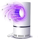 Bug Zapper Indoor, USB Mosquito Zapper Indoor, UV Light Mosquito Lamp Traps Mosquitoes, Flying, Insects,Msquito Killer for Home, Office, Bedroom, Kitchen
