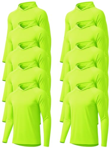 Image of Hoodies for Men UPF 50+ Sun Protection Fishing Shirts Long Sleeve Lightweight Rash Guard Shirt UV SPF Sweatshirt