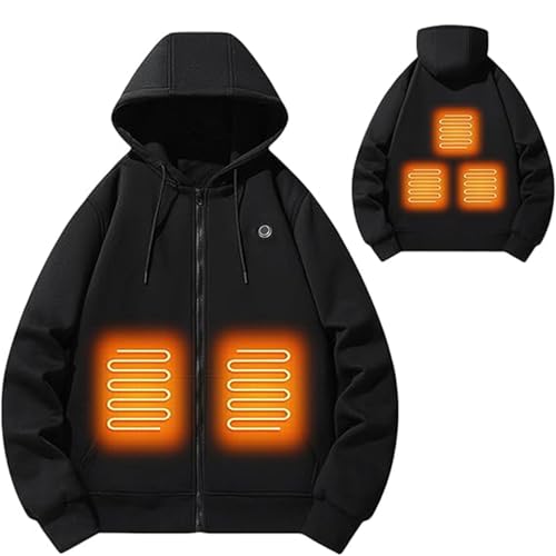 Sweat-shirt intelligent chaud pour hommes veste d'hiver outdoor