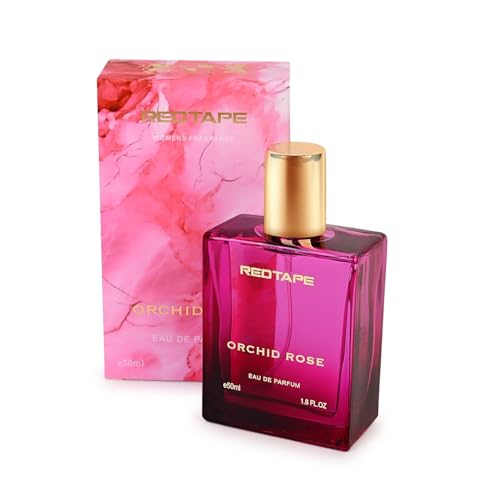 Image of Red Tape Orchid Rose Eau De Parfum for Women 50ML | Long-Lasting Luxury Perfume | Fragrance Spray | Premium Scented Gift for Her