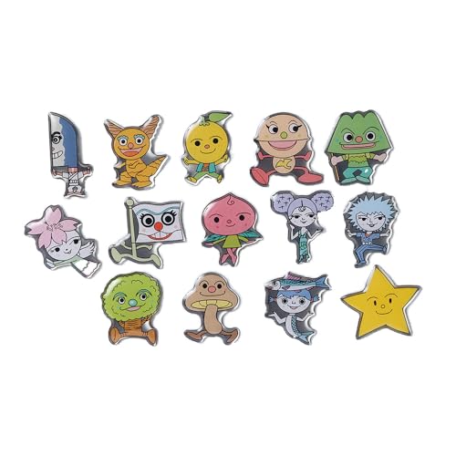 香美市 キャラクター ピンバッジ ( コンプリート セット ) 14種セット 各1個 計14個 バッジ やなせたかし先生デザイン モチーフデザイン 雑貨